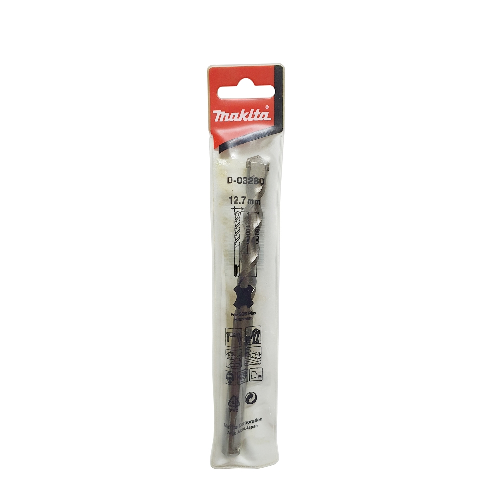 D-03280 ดอกสว่าน SDS 2Plus 12.7x160 mm