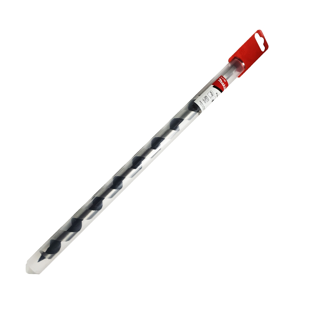 D-07484 ดอกเจาะไม้ Single Spur Auger 18x400 mm ก้านกลม