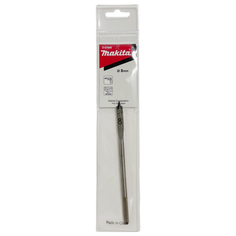 D-07680 Flat Bit 8x150mm