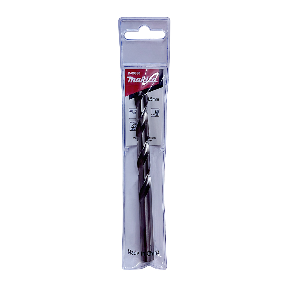 D-09830 ดอกเจาะเหล็ก HSS-G 10.5x133 mm