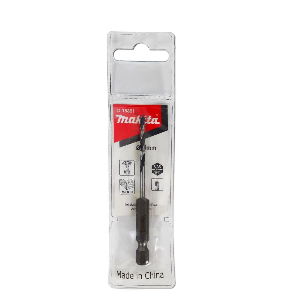 D-15861 ดอกเจาะไม้ Brad Point 3x75 mm MZ