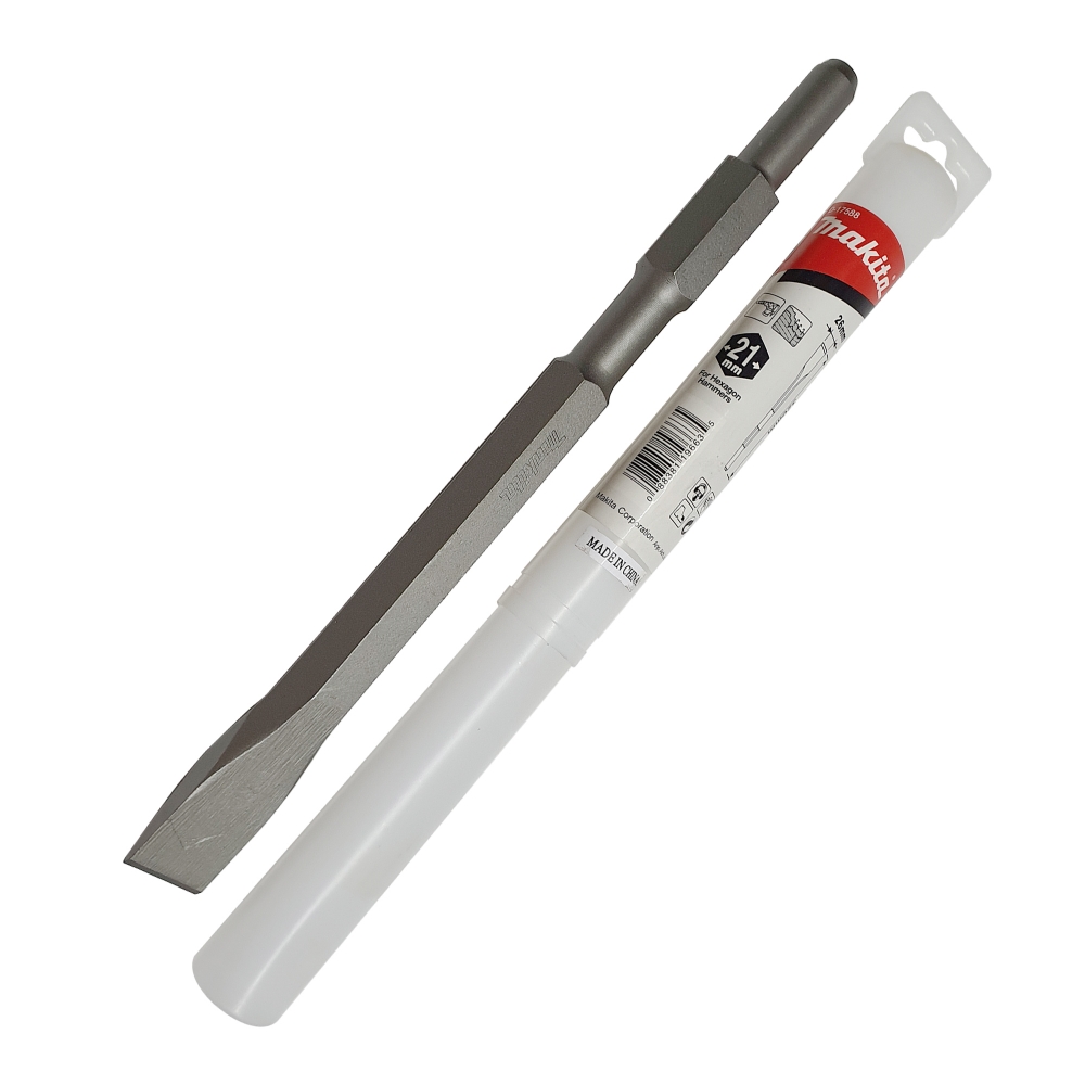 D-17588 ดอกแบนก้าน6เหลื่ยม MAKITA 21-26x320 mm