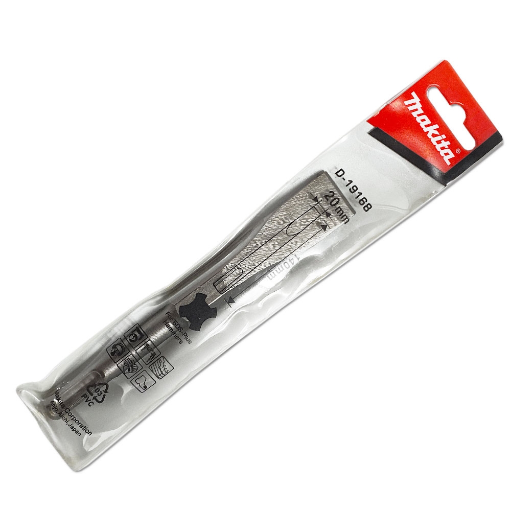D-19168 ดอกแบน MAKITA SDS-PLUS 20x140 mm