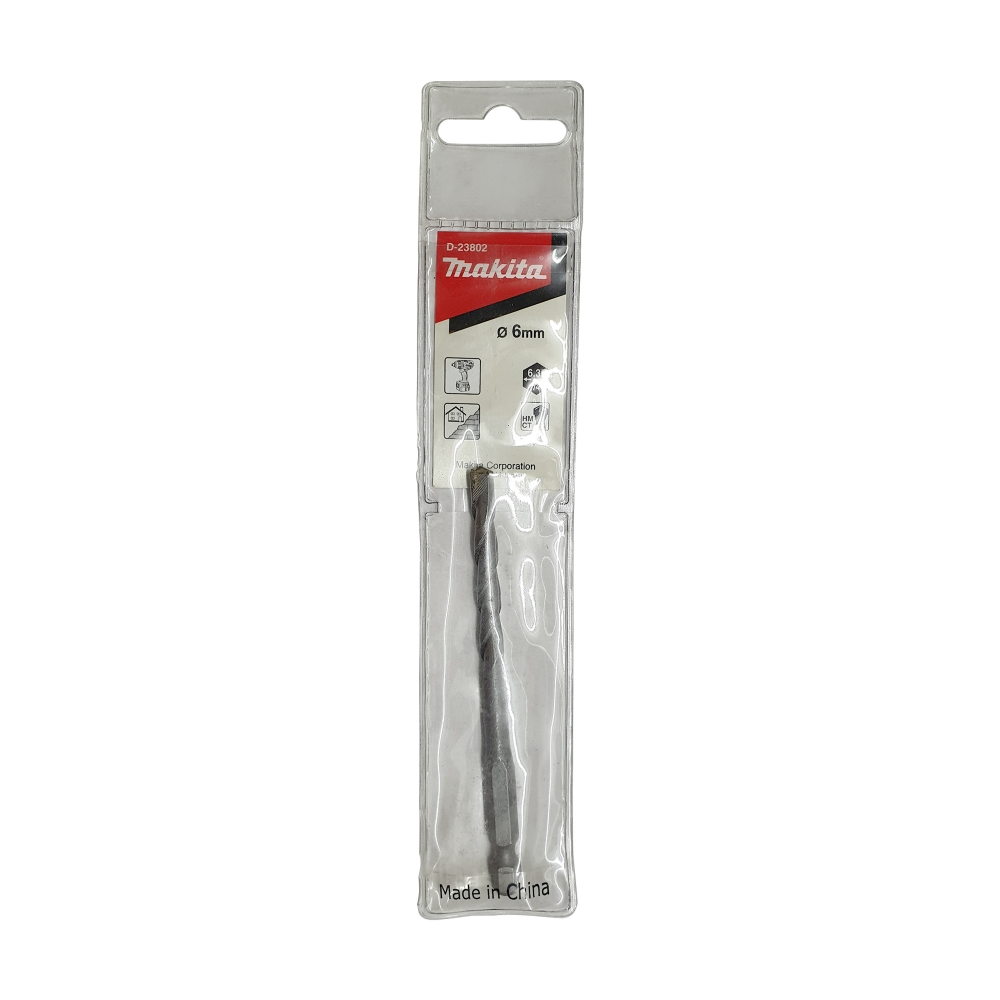D-23802 ดอกเจาะปูนก้านหกเหลี่ยม 6x100 mm MZ