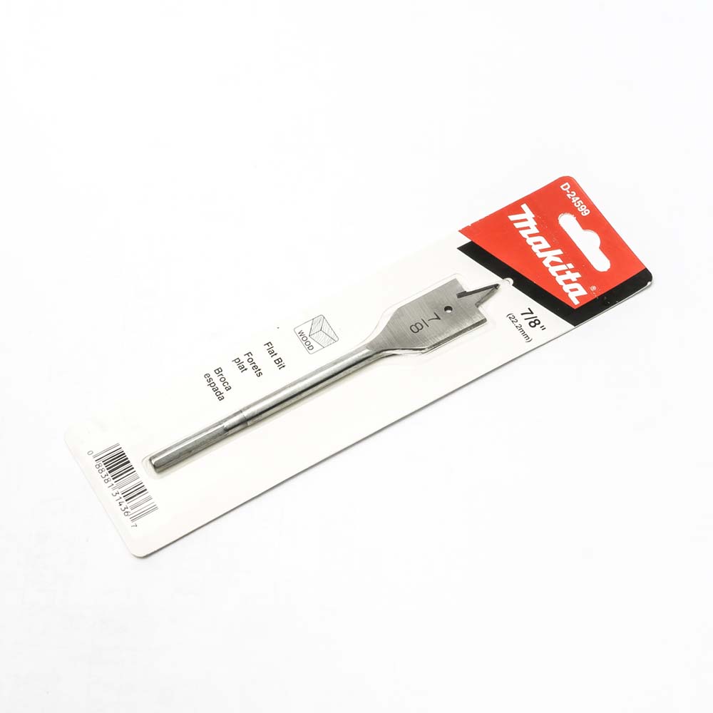 D-24599 ดอกเจาะไม้ใบพาย 7/8"x6" (22.2mm) ก้านกลม
