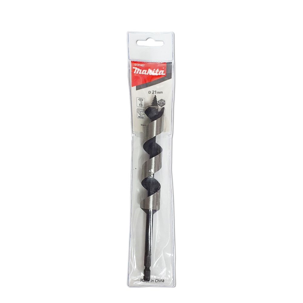 D-31407 ดอกเจาะไม้ Auger 21x200 mm NZ