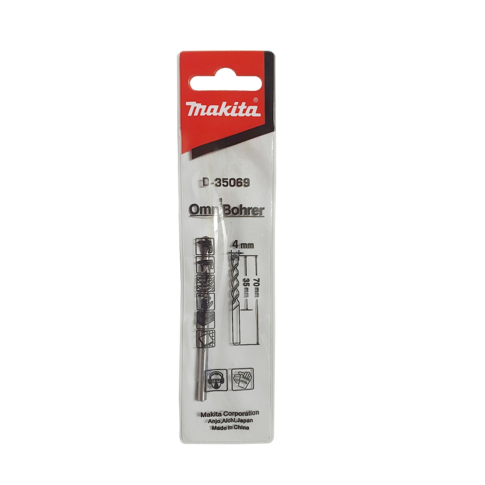 D-35069 ดอกสว่านเจาะก้านกลมเอนกประสงค์ (4x70mm)