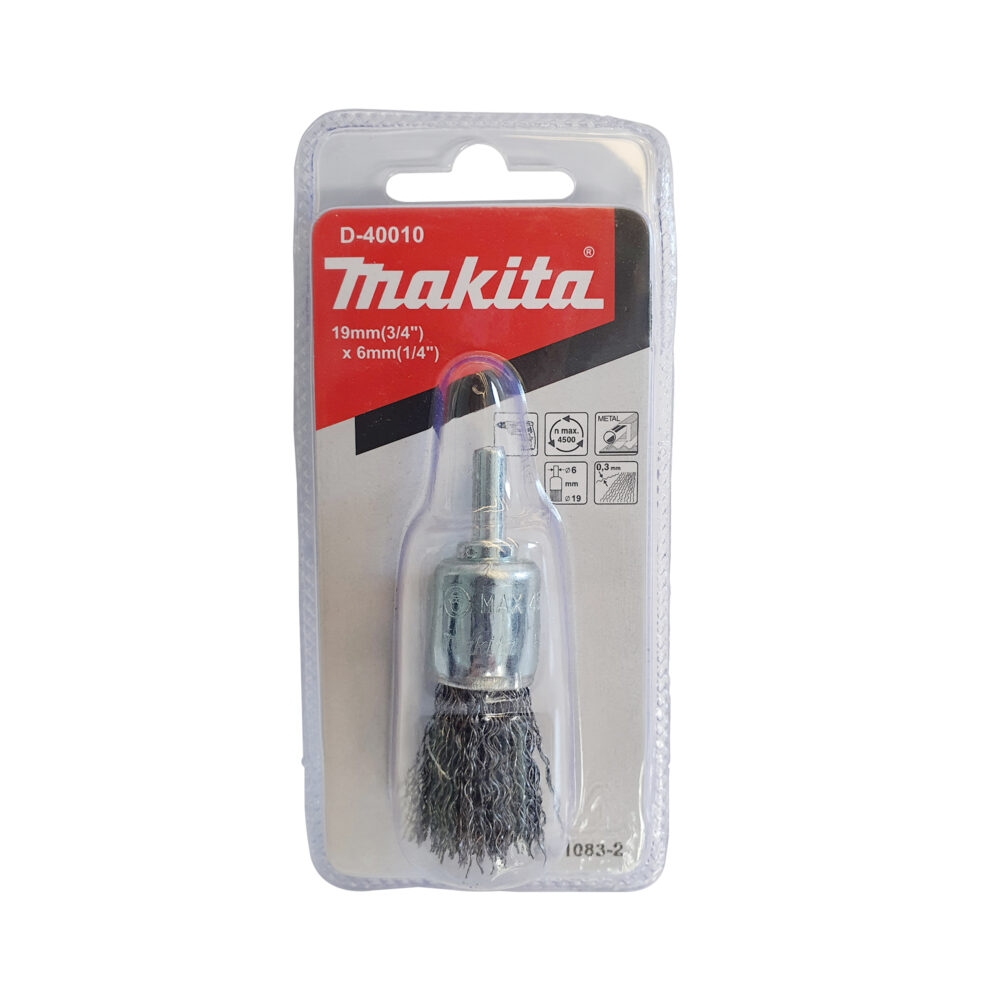 D-40010 แปรงพู่ลวด 19mm(3/4") x 6mm(1/4")