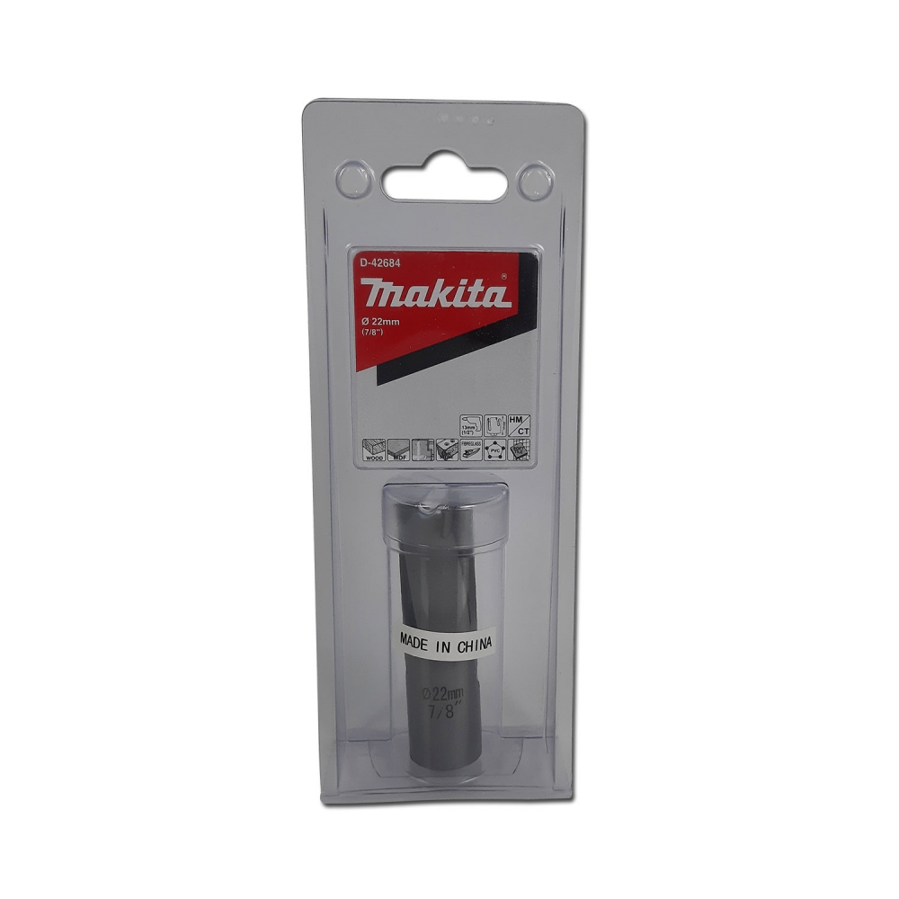 D-42684 โฮลซอเจาะเอนกประสงค์ MAKITA TCT 22x60mm