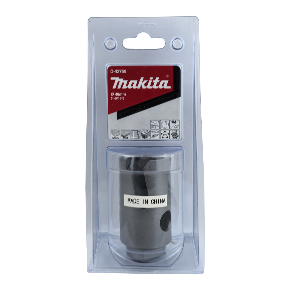 D-42759 โฮลซอเจาะเอนกประสงค์ MAKITA TCT 40x60mm