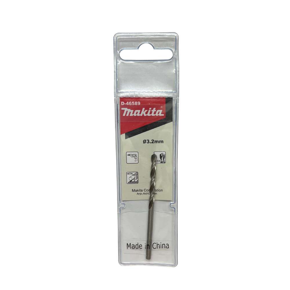 D-46589 ดอกเจาะเหล็ก HSS-G 3.2x65 mm