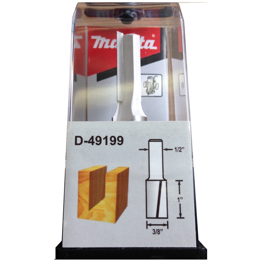 D-49199 ดอกเร้าเตอร์ Straight Bit 2 Flute ขนาด1/2นิ้ว 3/8x2-7/8x1นิ้ว