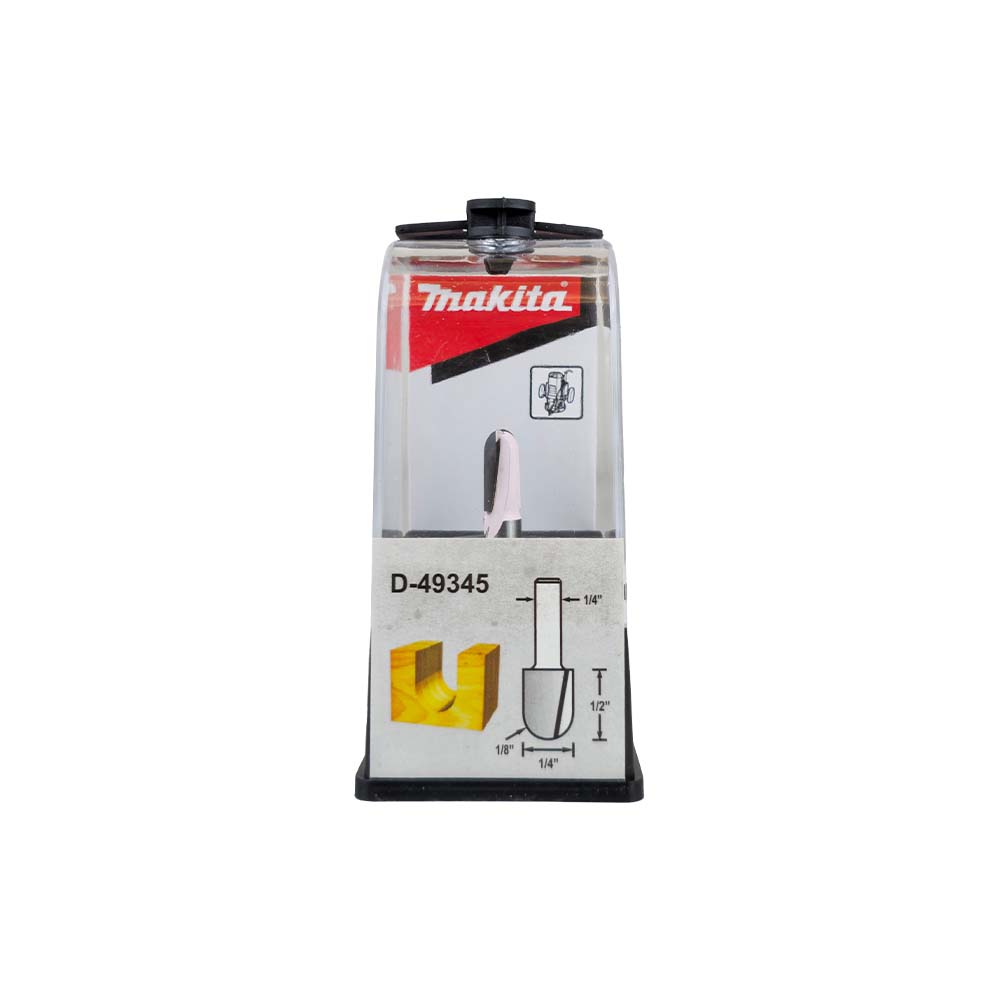 D-49345 ดอกเร้าเตอร์ Round Nose Bit ขนาด 1/4นิ้ว 1/4x1-3/4x1/2x1/8นิ้ว