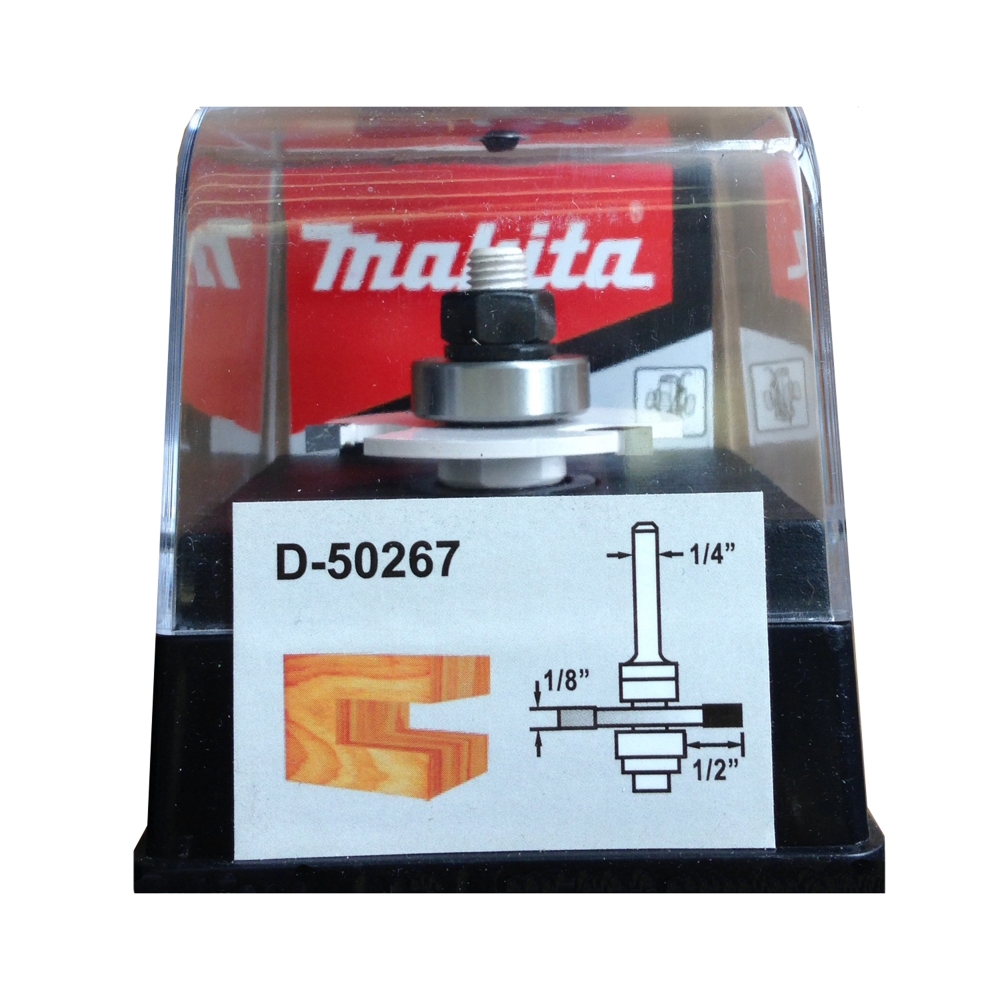 D-50267 ดอกเร้าเตอร์ Slotting Cutter-3 Wing Slot Cutter ขนาด 1/4นิ้วx1-7/8นิ้ว L2-1/8นิ้ว