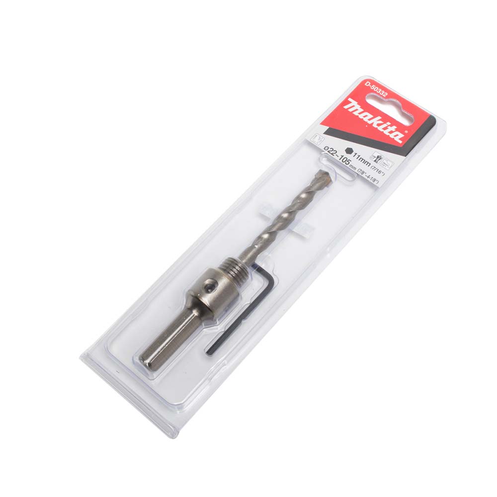 D-50332 Adapter พร้อมดอกนำศูนย์โฮลซอเจาะเอนกประสงค์ 22-105mm ก้านสว่าน 13mm