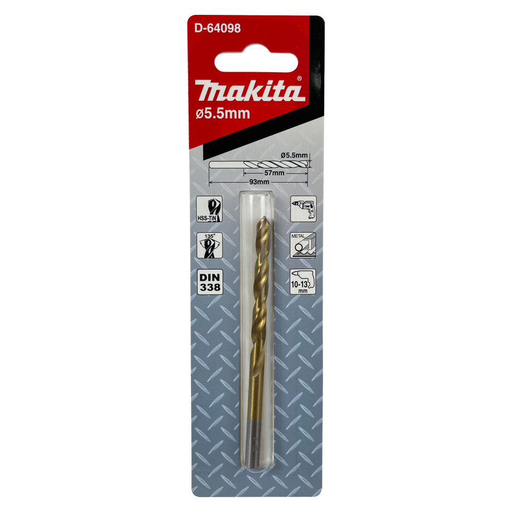 D-64098 HSS-TiN MD Bit 5.5X93(57) Economy