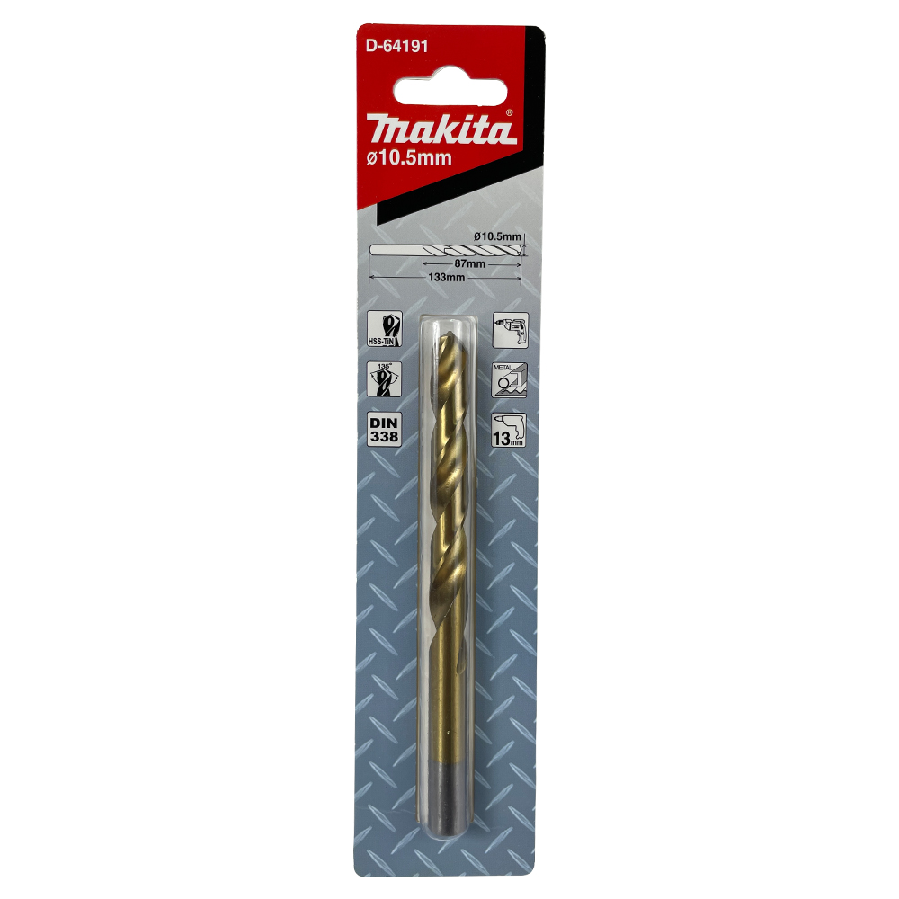 D-64191 HSS-TiN MD Bit 10.5X133(87) Economy