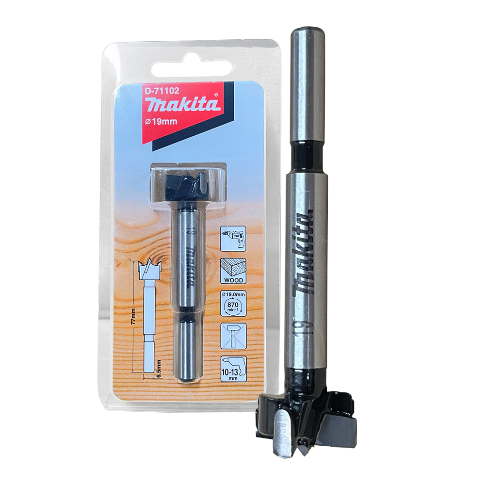 D-71102 TCT Hinge Cutting Drill Bit 19x77mm