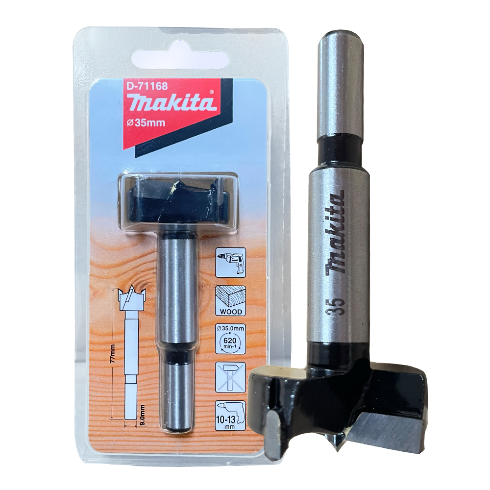 D-71168 TCT Hinge Cutting Drill Bit 35x77mm