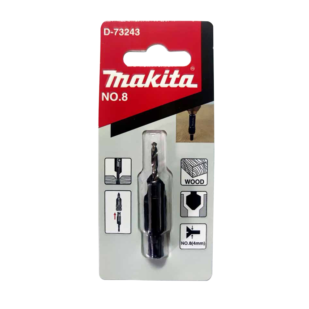 D-73243 Countersink with Drill Bit 8mm