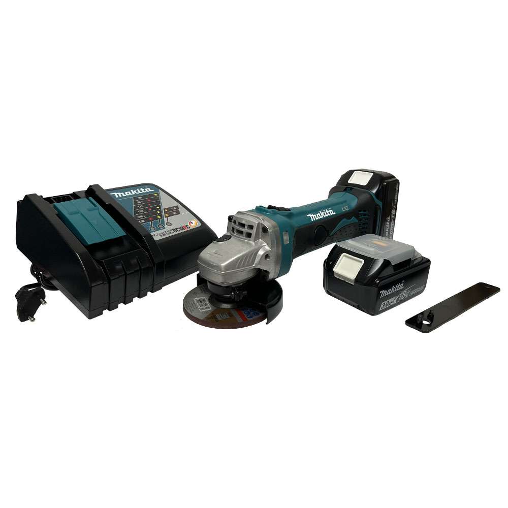DGA402RFE เครื่องเจียร์ไร้สาย 4" (100 มม.) สวิทสไลด์บน,สปีดเดียว (LXT Li-ion-18V)