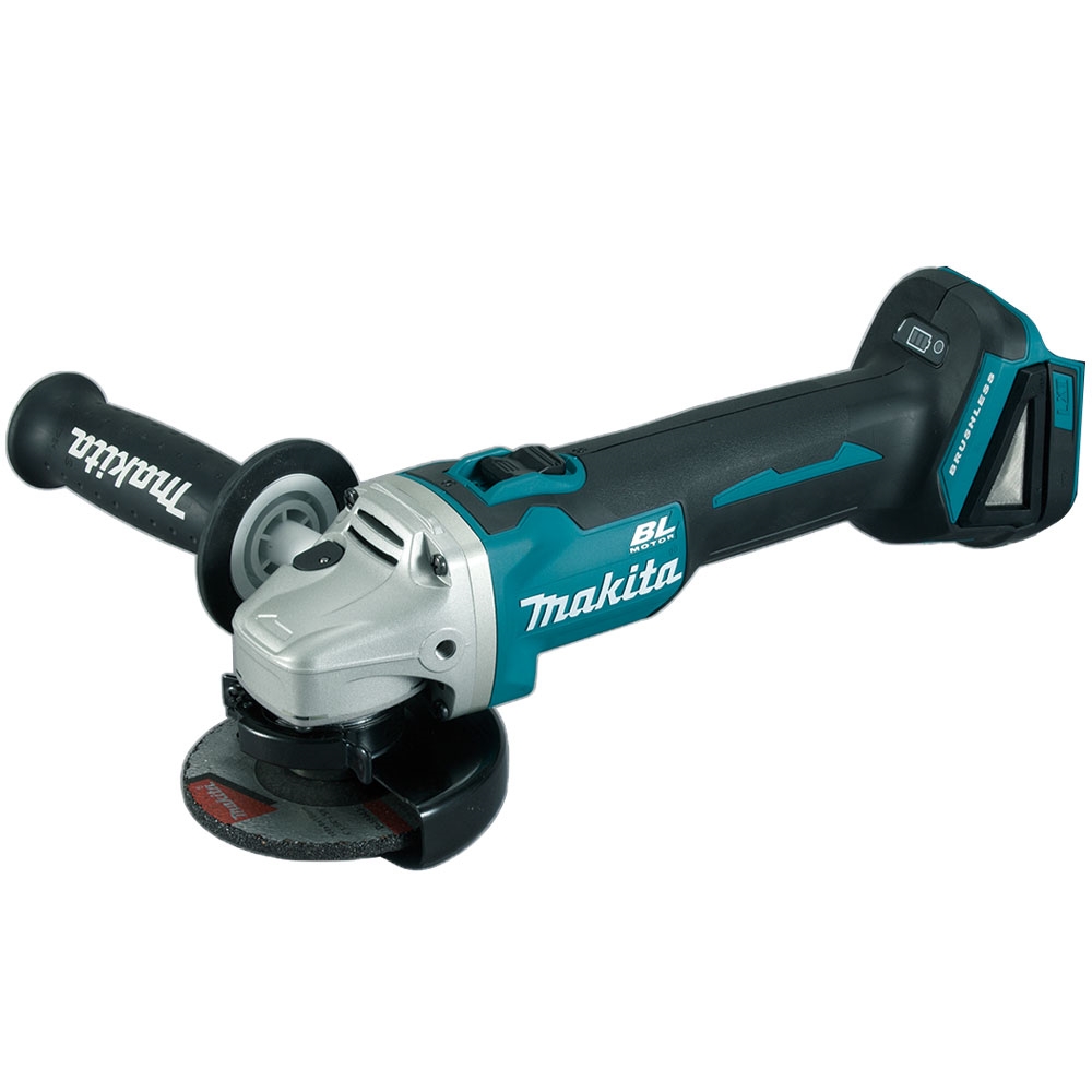 DGA406Z เครื่องเจียร์ไร้สาย 4" (100 มม.) สวิทสไลด์บน เบรค BL,AFT,ADT,XPT,สปีดเดียว (LXT Li-ion-18V)