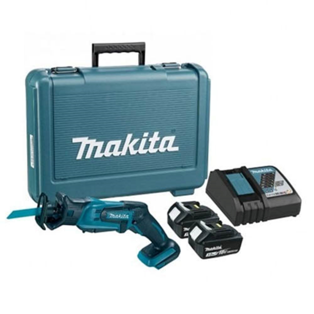 DJR183RFE เครื่องเลื่อยชักไร้สาย ตัดหนา 2" (50 มม.) 0-3000 RPM Toolless (LXT Li-ion-18V)