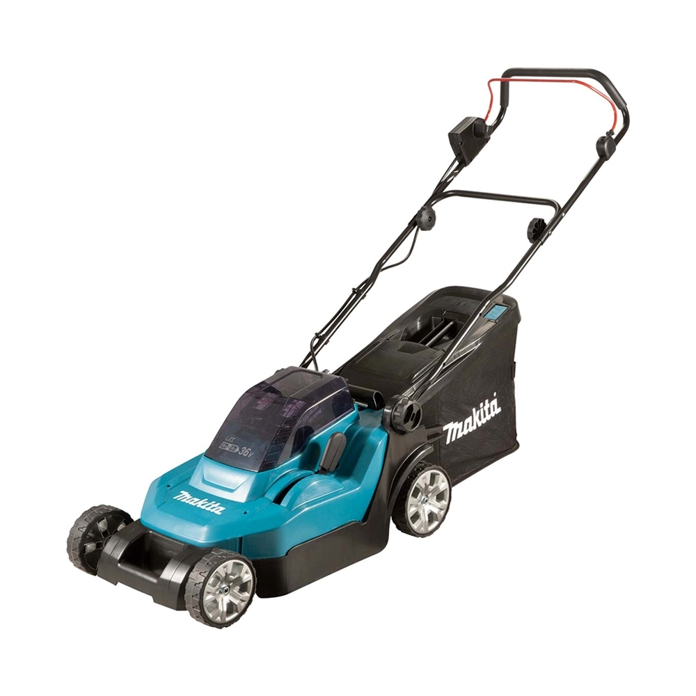 DLM382Z รถเข็นตัดหญ้าไร้สาย 15" (380 มม.) XPT (LXT Li-ion-18+18V)