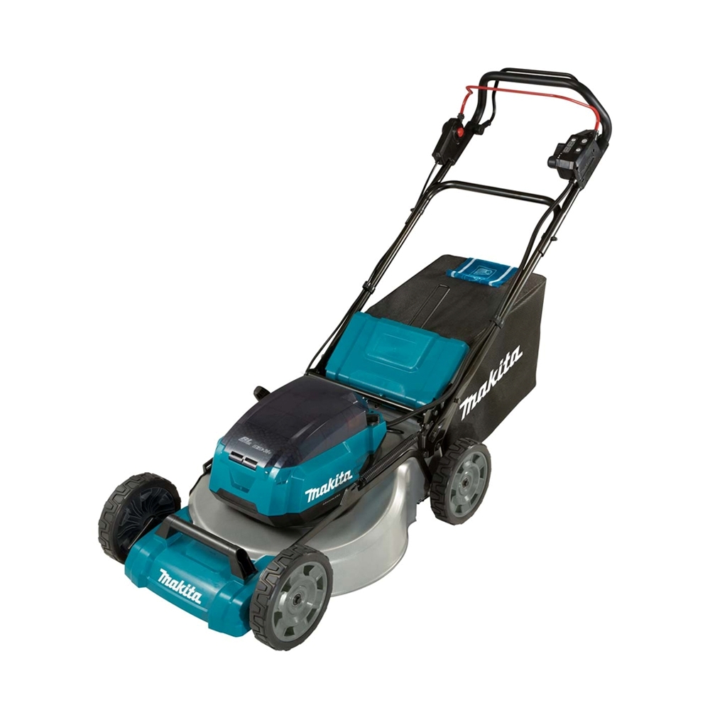 DLM532Z รถเข็นตัดหญ้าไร้สาย 21" (534 มม.) ขับเคลื่อน,BL,XPT, เสื้อเหล็ก (LXT Li-ion-18+18V)