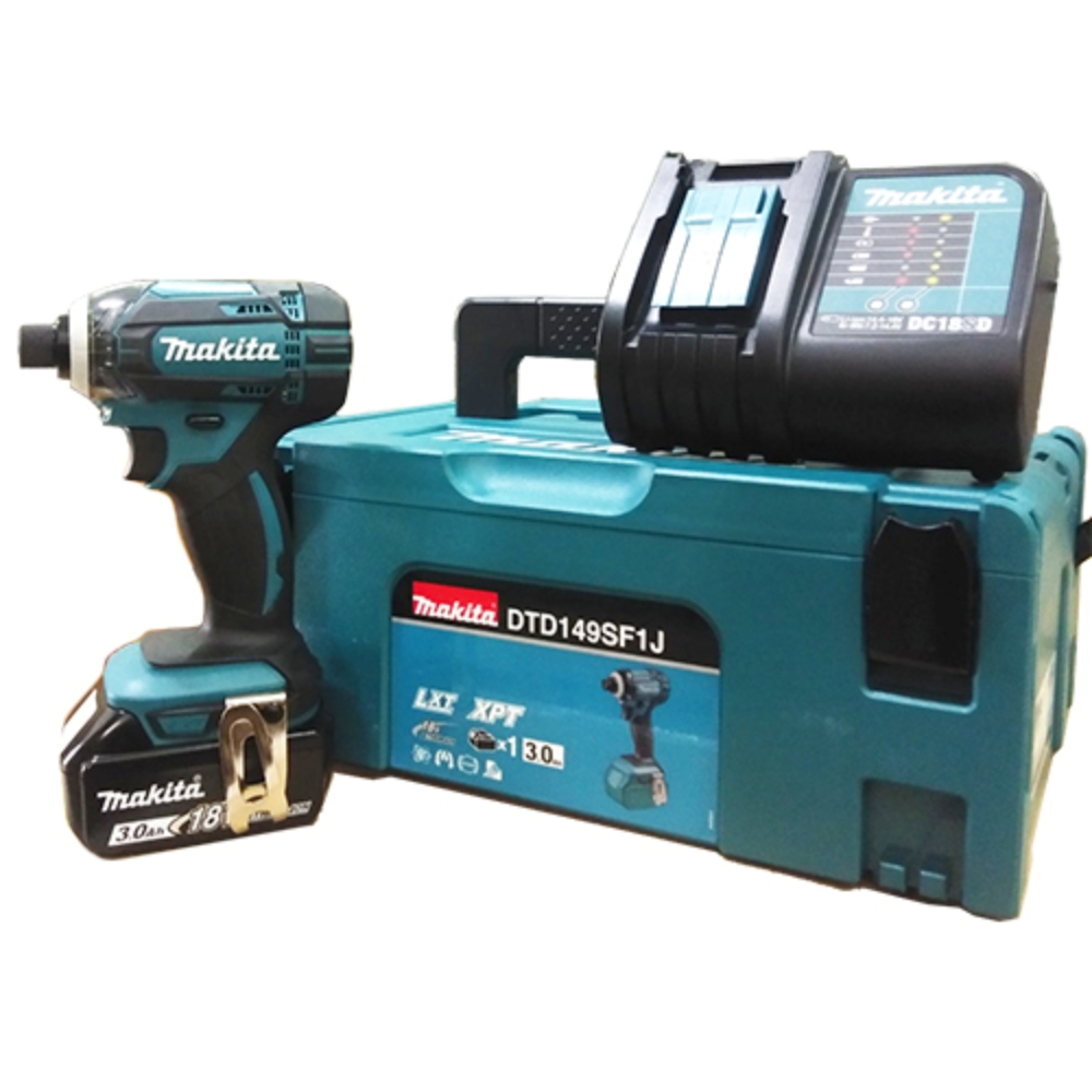 DTD149SF1J ไขควงกระแทกไร้สาย 165 N.m XPT (LXT Li-ion-18V)