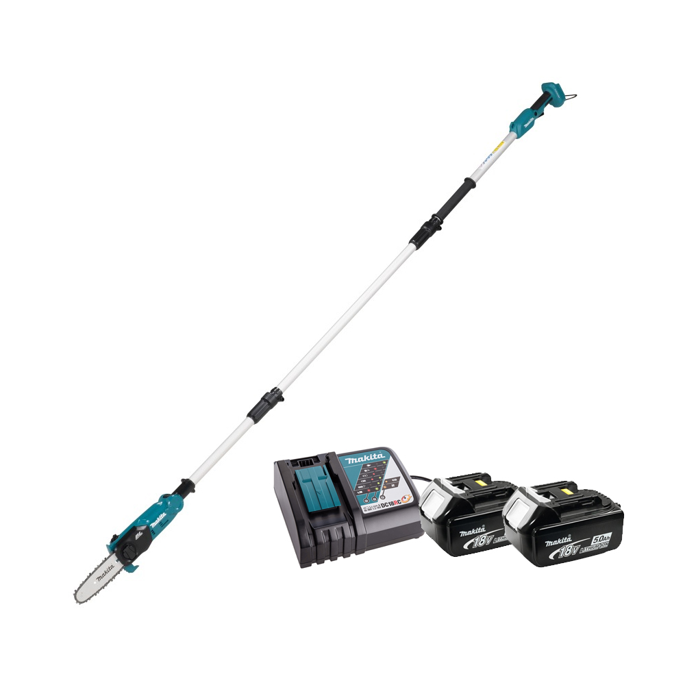 DUA200RTE เครื่องเลื่อยโซ่ก้านยาวแบตเตอรี่ 200mm 18V