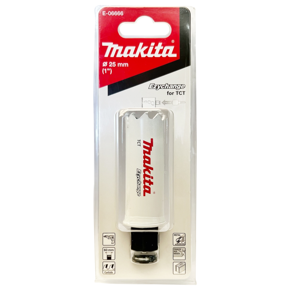 E-06666 โฮลซอสวมเร็ว Ezychange TCT 25x60mm