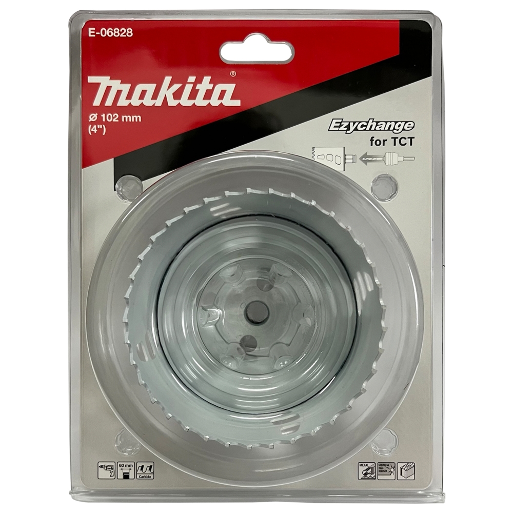 E-06828 โฮลซอสวมเร็ว Ezychange TCT 102x60mm