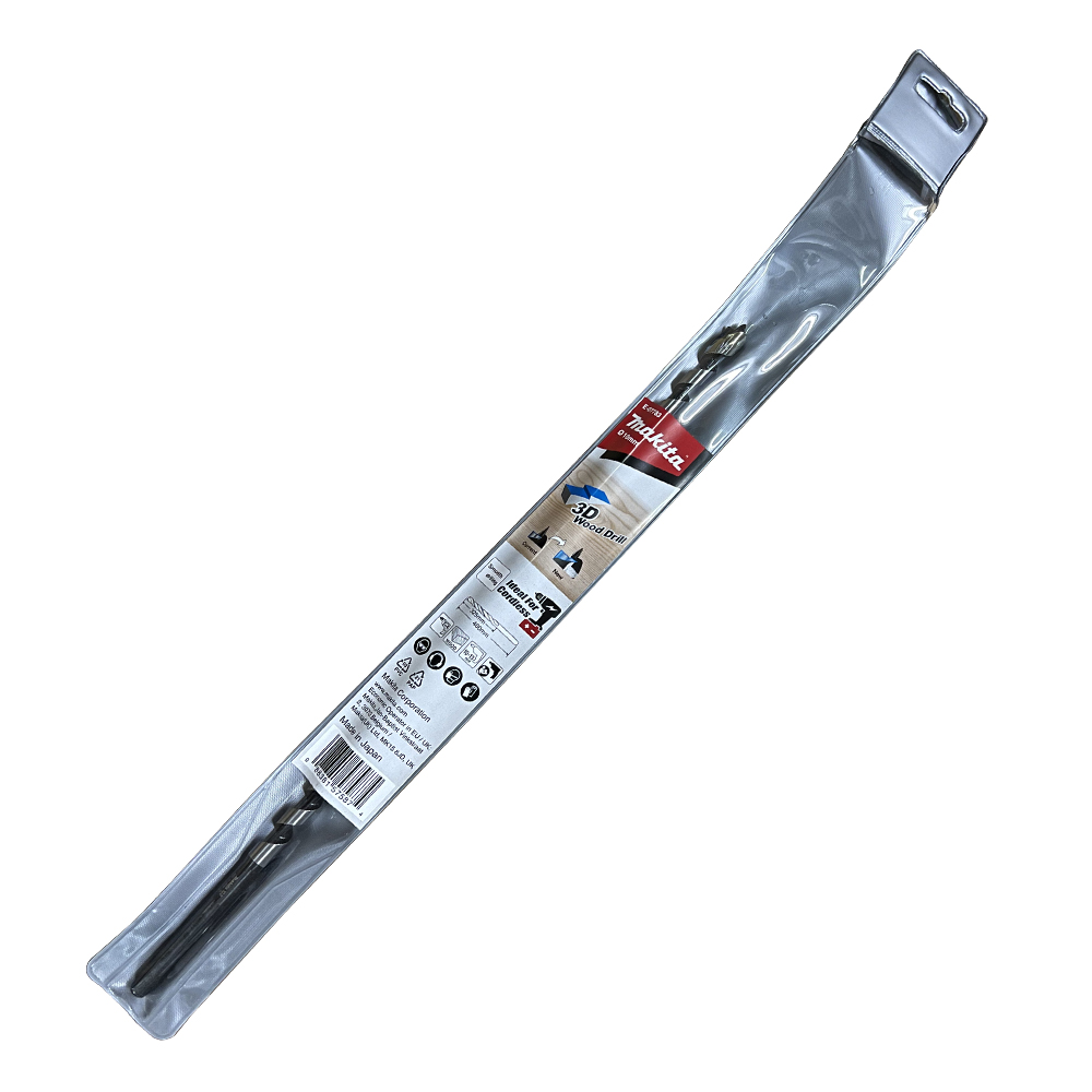 E-07783 ดอกเจาะไม้ 3D 10x400 mm
