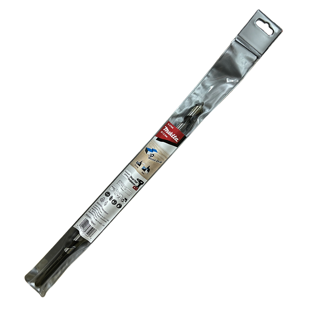 E-07836 ดอกเจาะไม้ 3D 13.5x400 mm