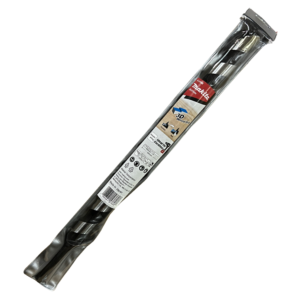 E-07995 ดอกเจาะไม้ 3D 27x500 mm