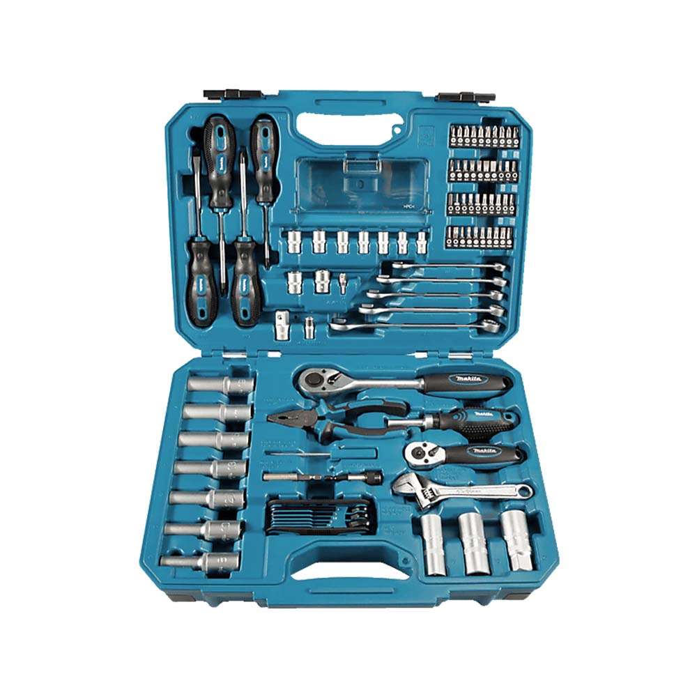 E-08458 Screw Bit & Hand Tool ชุดเครื่องมือช่าง 87ชิ้น