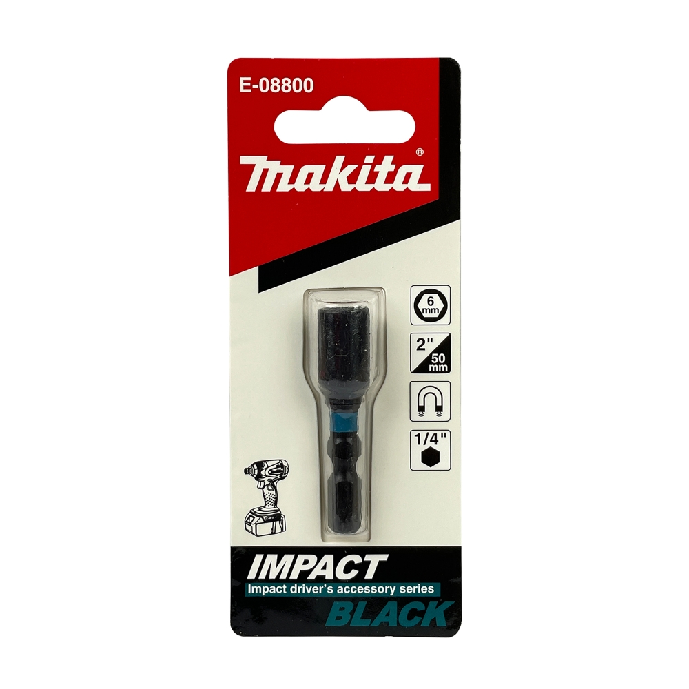 E-08800 บล็อกแม่เหล็ก Impact Black ขันน๊อต M3.5 6x50 mm