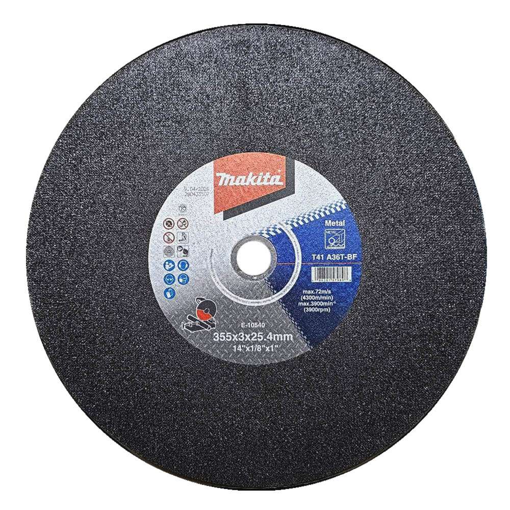 E-10540 Cut-off Wheel For Portable 14" (355x3x25.4mm) A36T (B25)