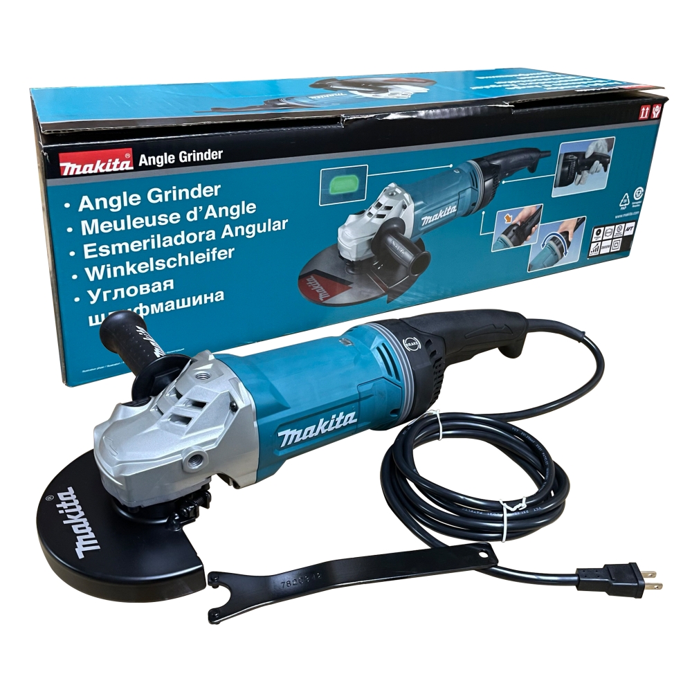 GA7070X1 เครื่องเจียร์ไฟฟ้า 7" (180 มม.) 2,800 วัตต์ Brake, AFT
