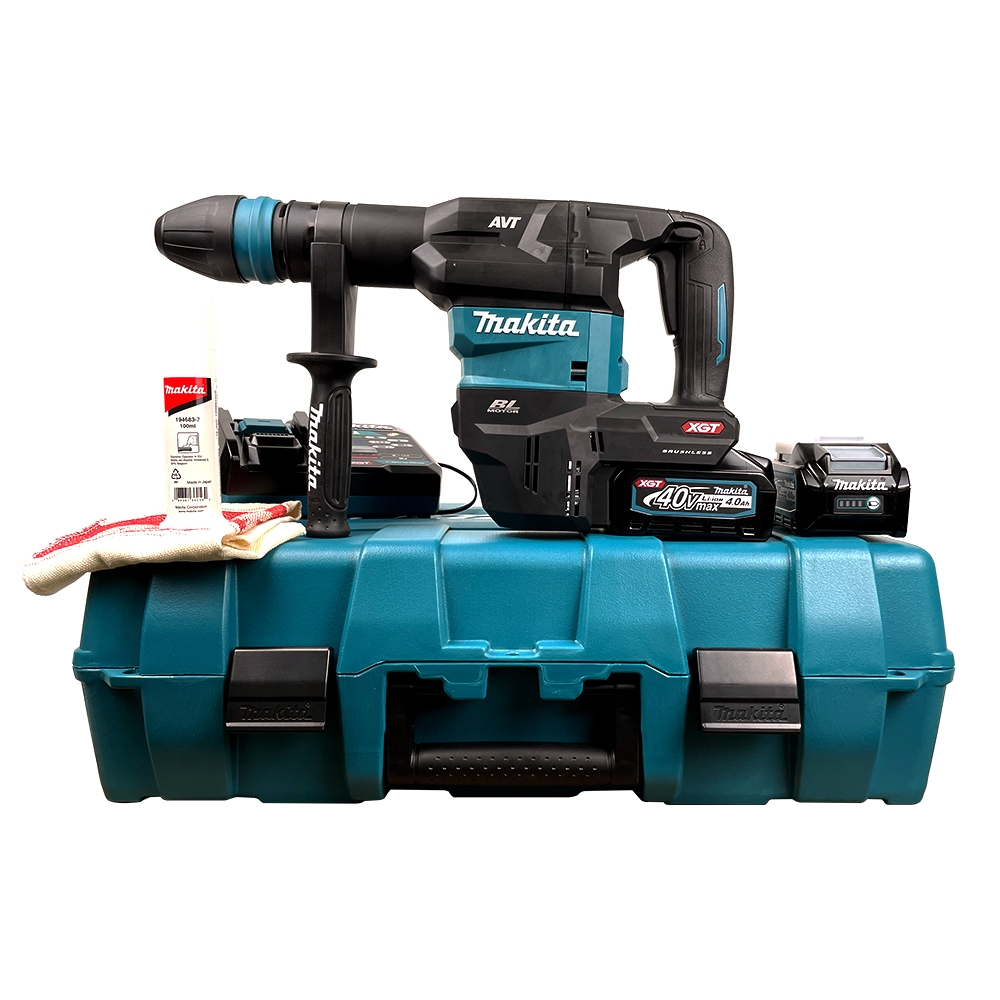 HM001GM202 เครื่องสกัดไร้สาย SDS-MAX 6.3 kg (XGT Li-ion-40Vmax)