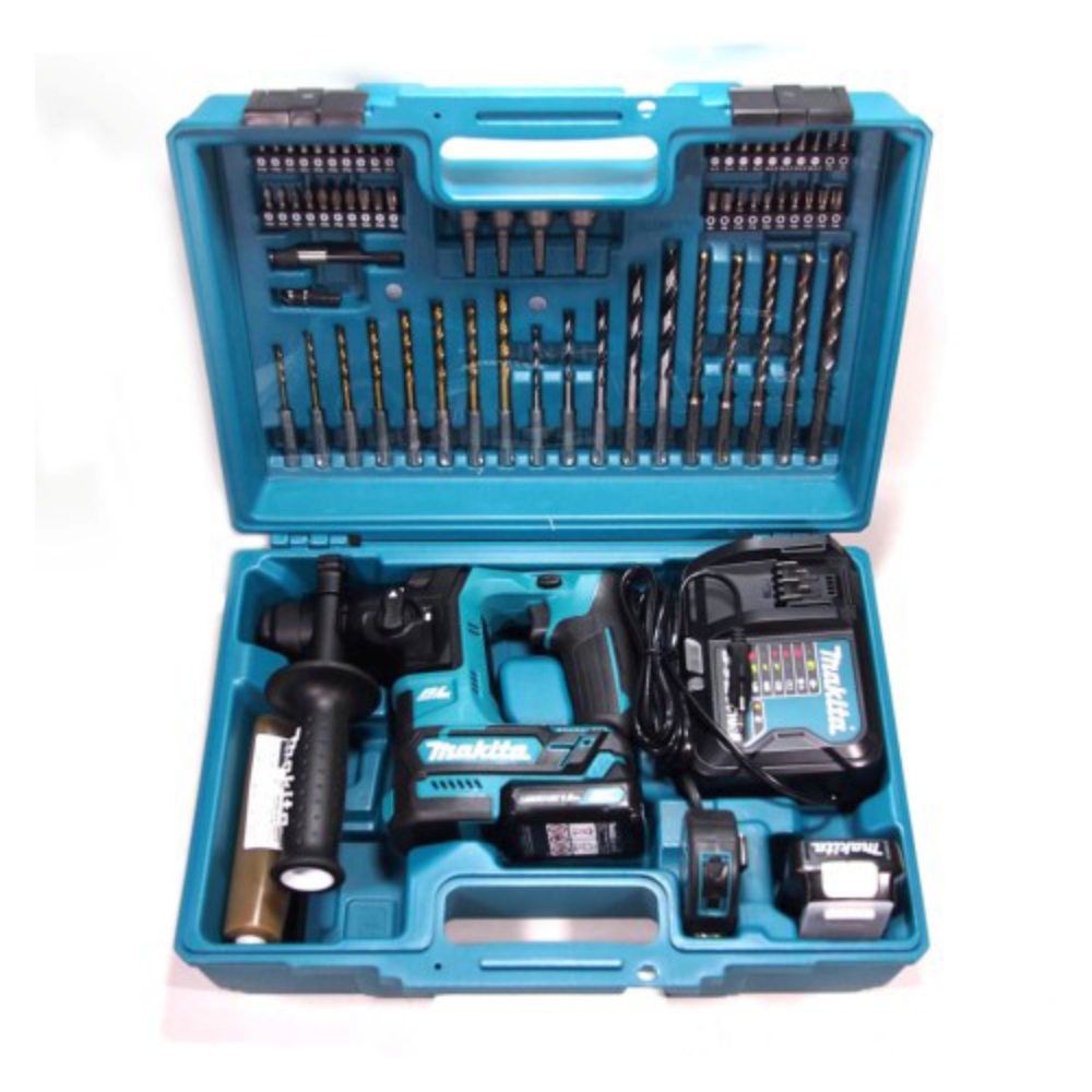 HR166DSYE1 สว่านโรตารี่ไร้สาย 2 ระบบ 5/8" (16 มม.) BL พร้อมอุปกรณ์ (CXT Li-ion-12Vmax)