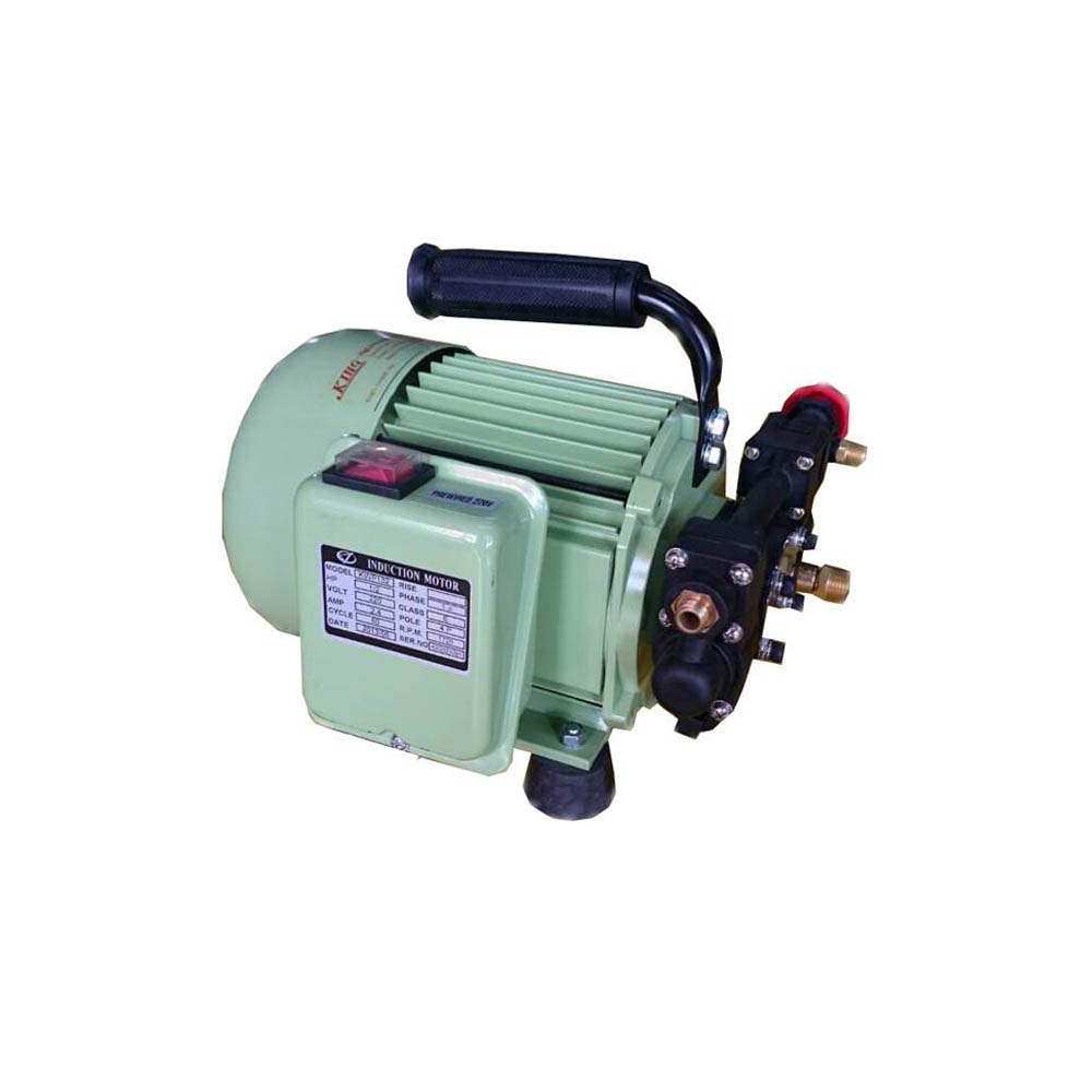 KWP-132 (K-P-2M)  ปั๊มอัดฉีดแรงดันสูง  130 บาร์  ปริมาณน้ำ (7.8 ลิตร/นาที) กำลังมอเตอร์ (0.5 แรงม้า)