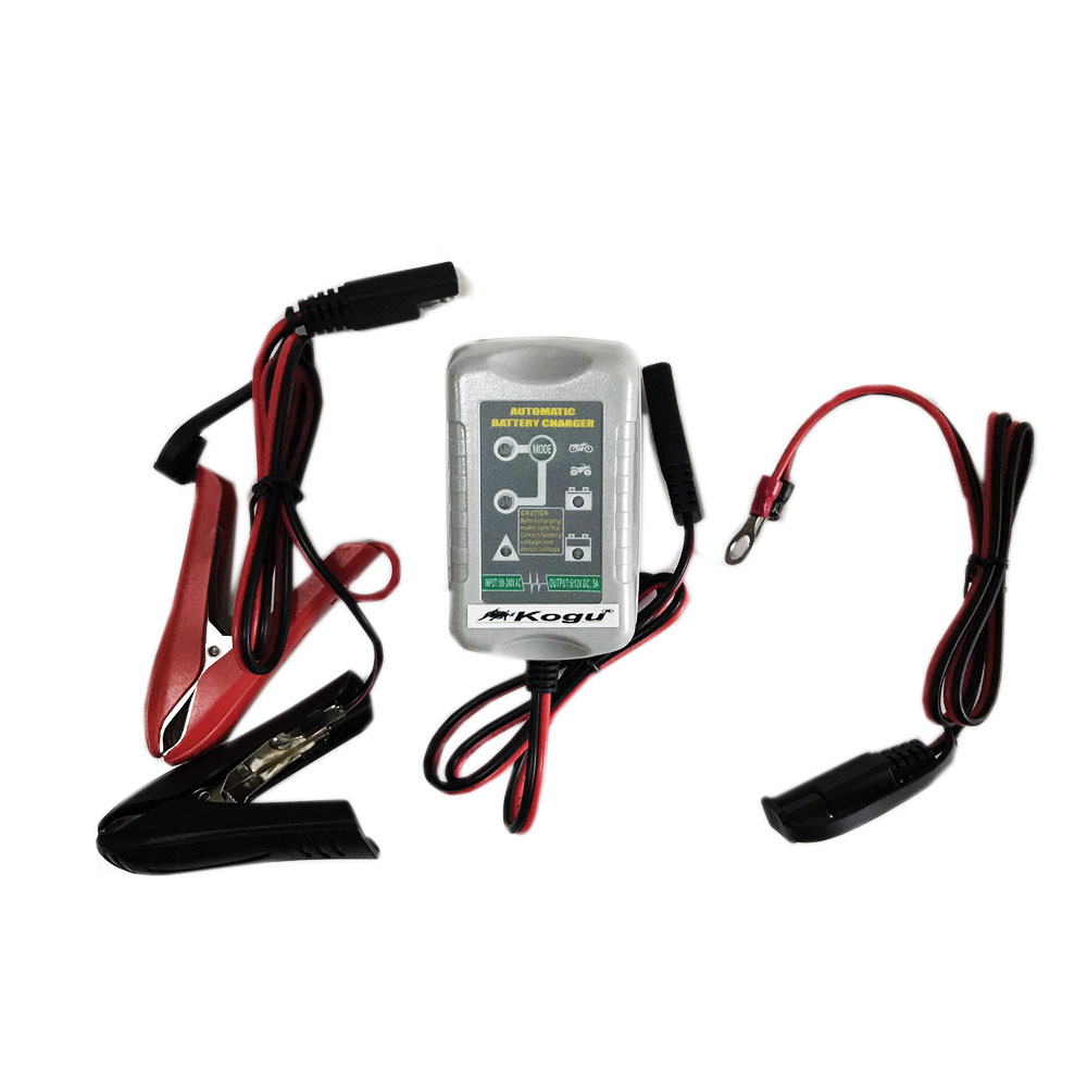 KOGU-12V-5A  เครื่องชาร์จแบตเตอรี่อัตโนมัติ KOGU ระบบอินเวอร์เตอร์ 12 โวลต์ 5 แอมป์