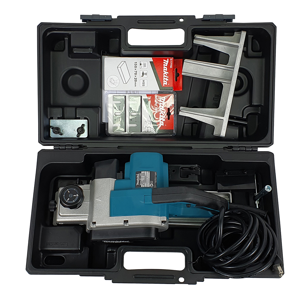M1100KX1B กบไสไม้ไฟฟ้า 3-1/4" (82 มม.) 750 วัตต์ กินเนื้อไม้ลึก 3 มม. (MT-Series)
