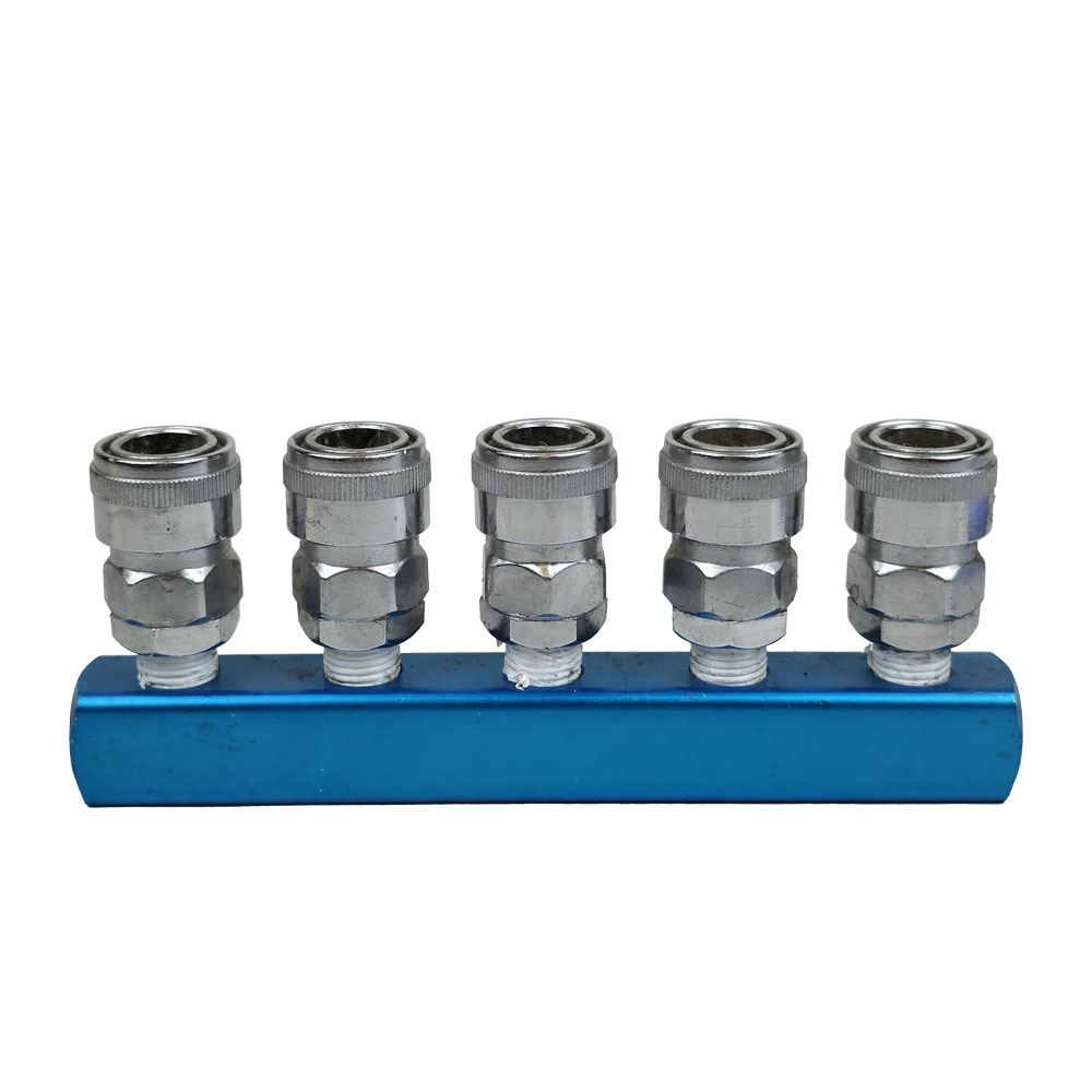 หัวแยกทางลม+คอร์ปเปอร์ 5 ทางตรง MK1315A JSAP