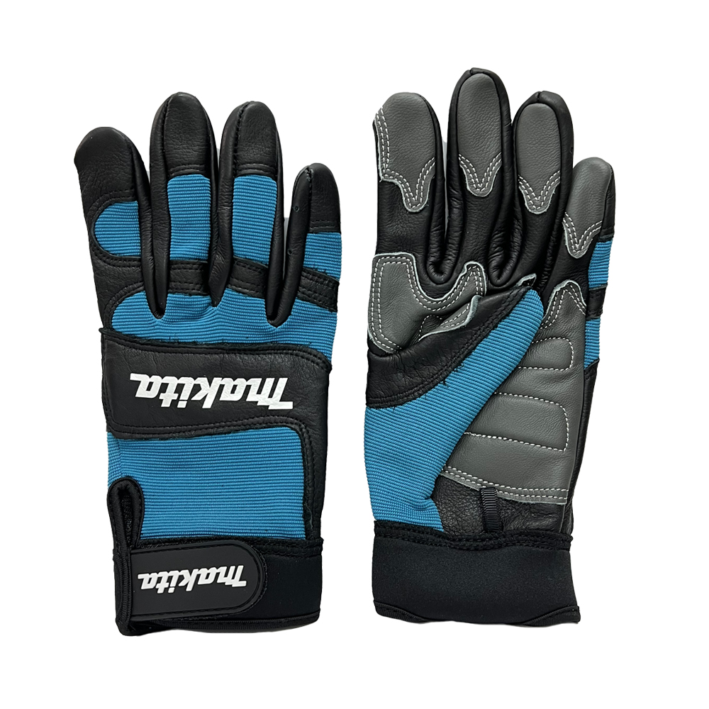 ถุงมือสั้น Cowhide Leather Work Gloves MAKITA (L)