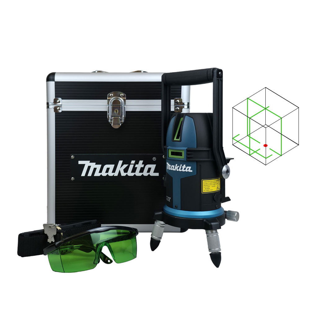SK312GD เครื่องวัดระยะเลเซอร์ Rechargeable Green Multi Line Laser 12VMax CXT