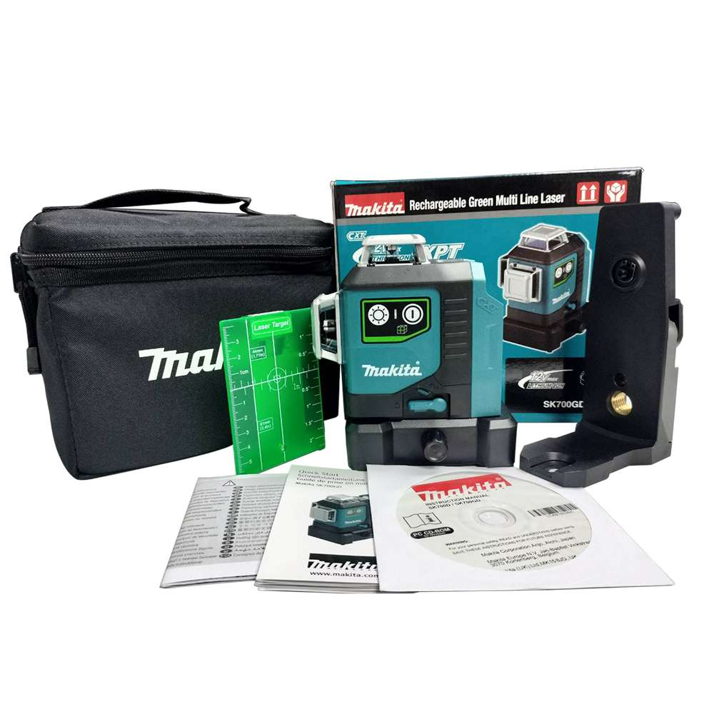 SK700GDZ เครื่องวัดระยะเลเซอร์ไร้สาย เส้นสีเขียว (CXT Li-ion-12Vmax)