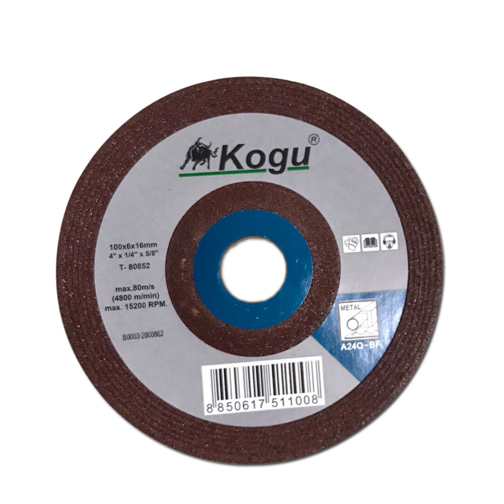 ใบเจียร์ KOGU T-80852 100x6แดง (ญ.200/ล.25) .1100 8